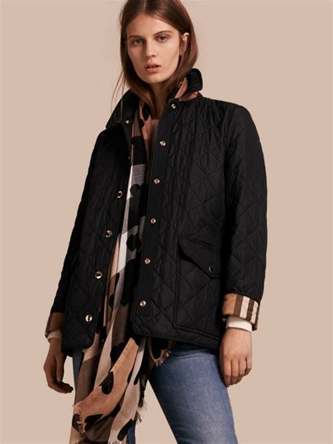 puffer women's burberry jacket|burberry women's quilted jacket sale.